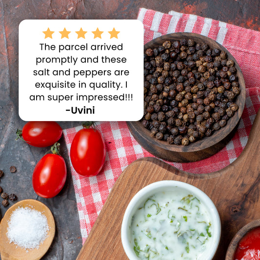 Kampot Peppercorns - Black Whole 100g Pouch