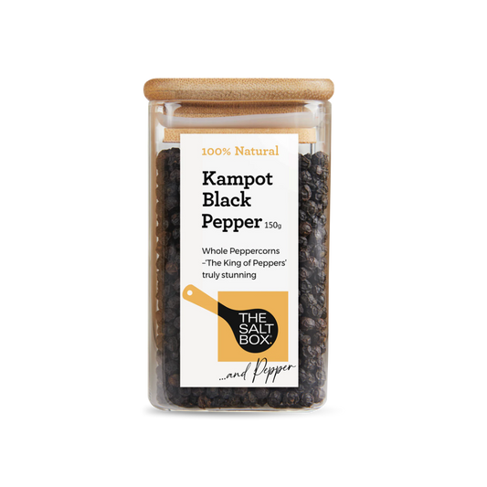 Kampot Peppercorns - Black Whole 150g Jar