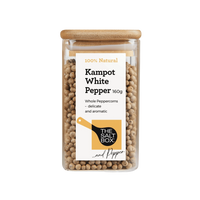 Kampot White Whole Peppercorns Jar