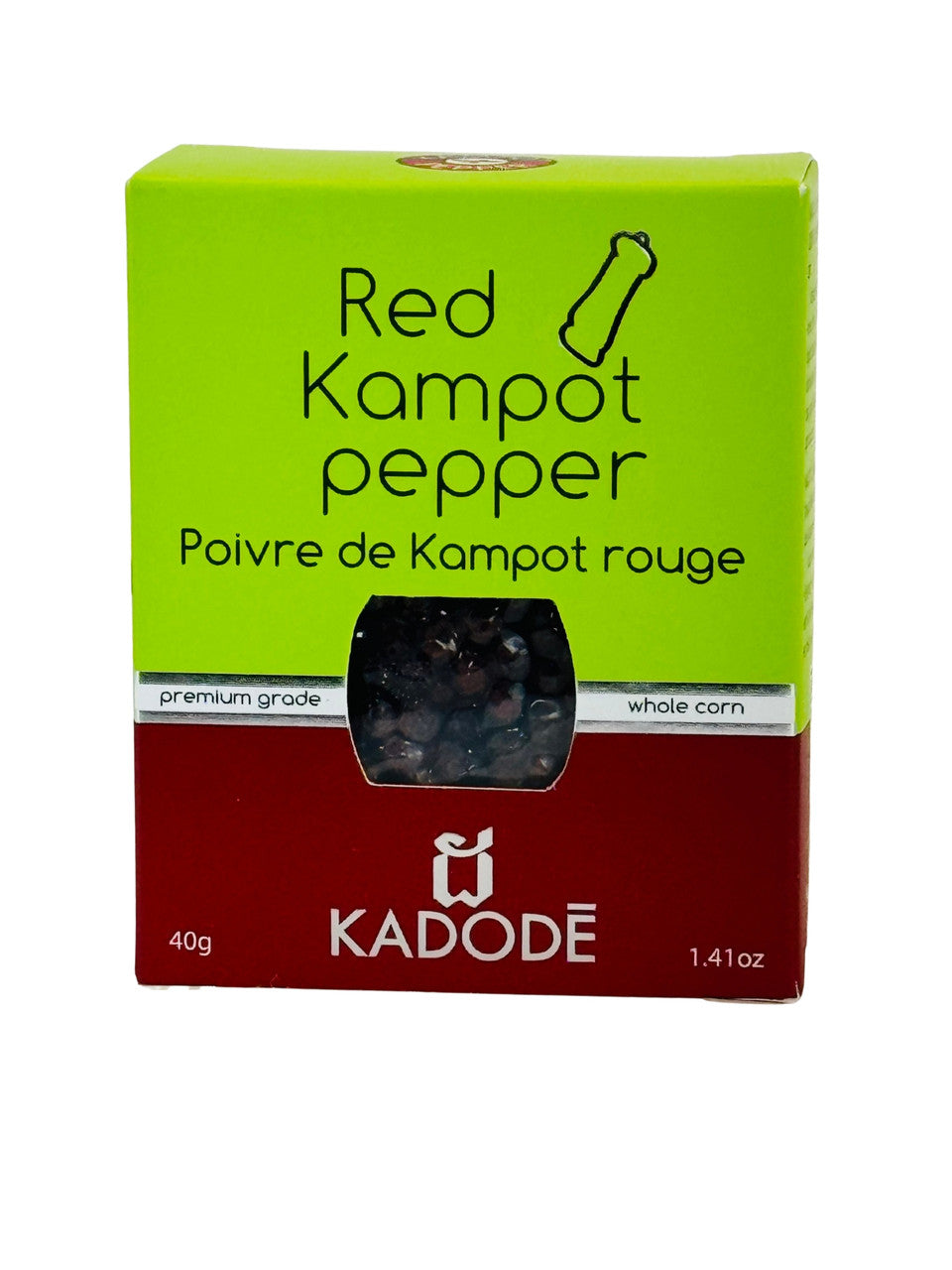 Kampot Peppercorns - Red Whole 40g Box
