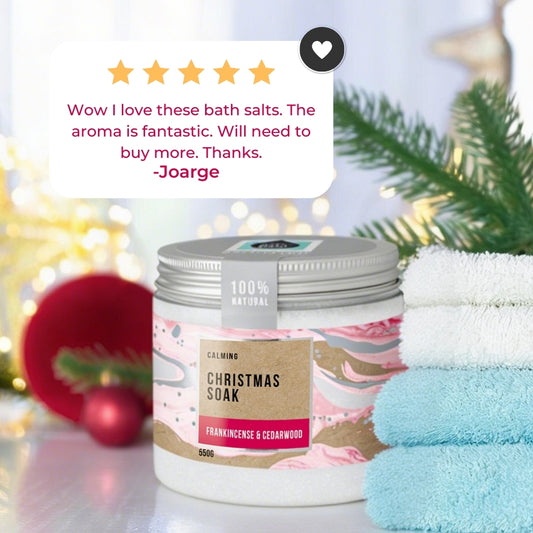 Limited Edition Christmas Soak 550g Jar