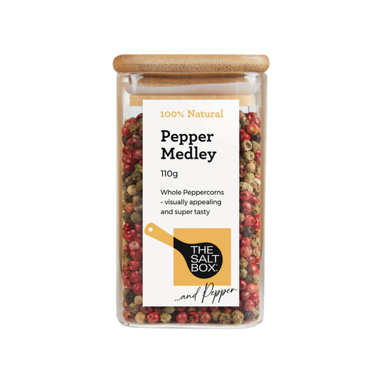 Medley Peppercorns - Whole 110g Jar