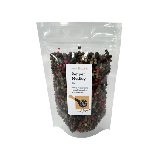 Medley Peppercorns - Whole 75g Pouch