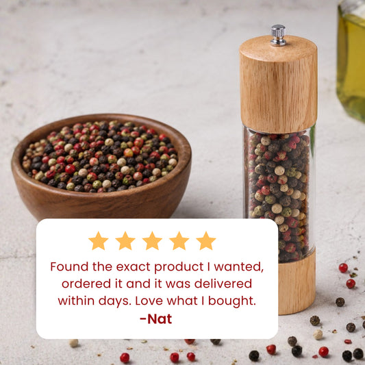 Medley Peppercorns - Whole 75g Pouch