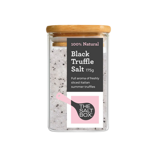 Natural Black Truffle Salt Jar 175g
