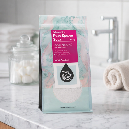 Natural Epsom Salts 1.5kg - Bittersalz - Food Grade