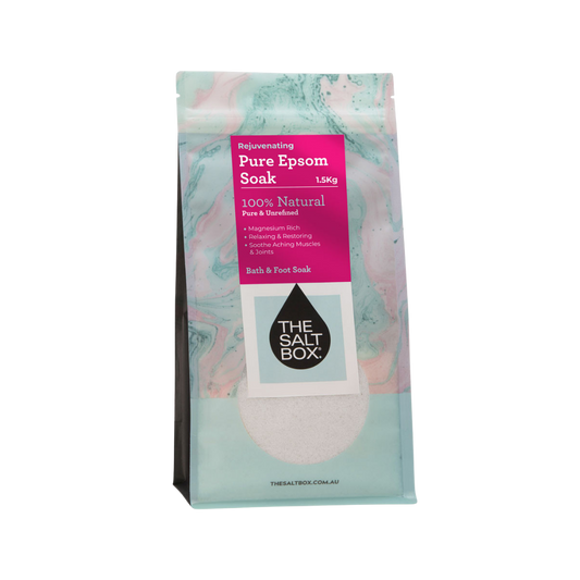 Natural Epsom Salts 1.5kg - Bittersalz - Food Grade