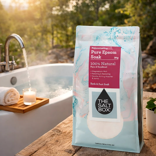 Natural Epsom Salts 3kg - Bittersalz - Food Grade