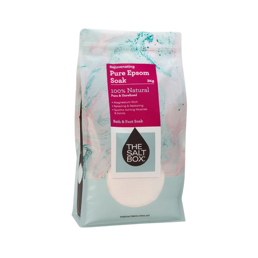 Natural Epsom Salts 3kg - Bittersalz - Food Grade