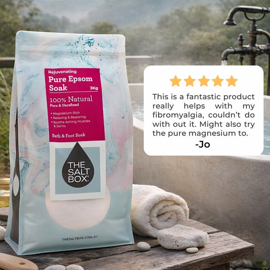 Natural Epsom Salts 3kg - Bittersalz - Food Grade