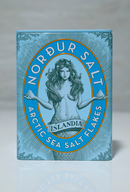 Nordur Arctic Sea Salt Flakes Tin 250g