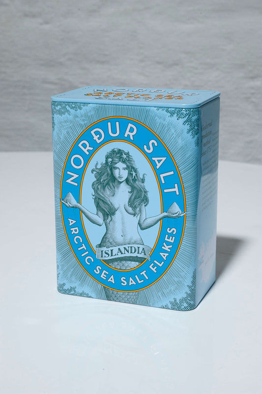 Nordur Arctic Sea Salt Flakes Tin 250g