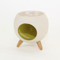 Ceramic Essential Oil Burner - Igloo angle
