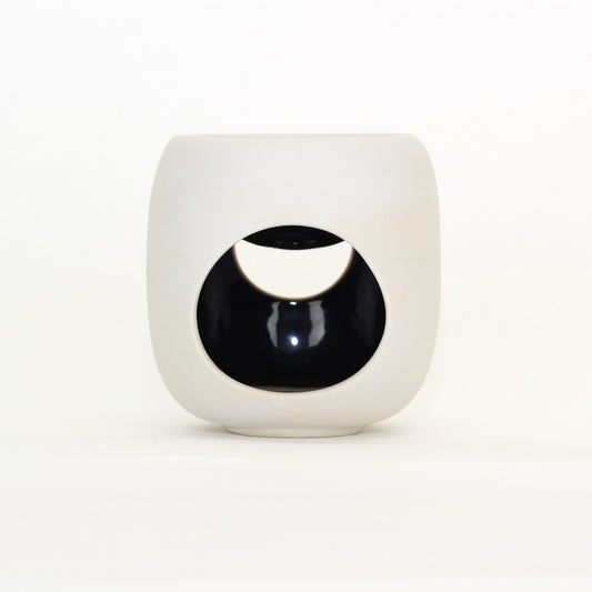 Ceramic Essential oil Burner - Cabana black