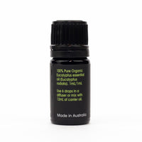Organic Eucalyptus Essential Oil back