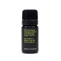 Organic Lemongrass Essential Oil back