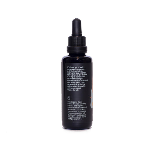 Treat Yourself - Aromatherapy Massage Oil back