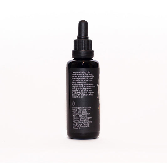 Yoga Shanti - Aromatherapy Massage Oil back