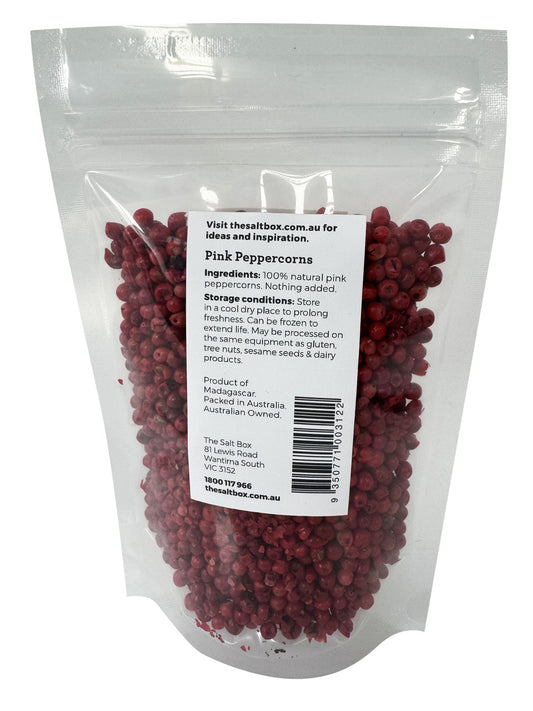 Pink Peppercorns - Whole 50g Pouch back