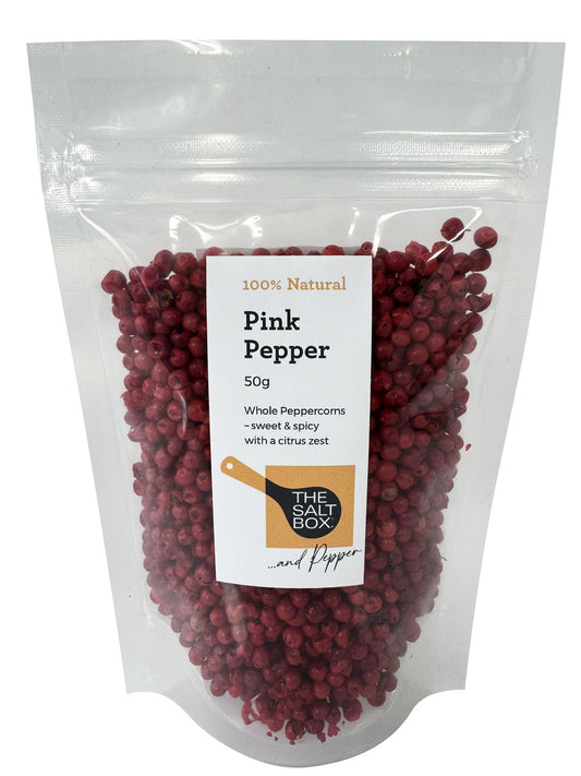 Pink Peppercorns - Whole 50g Pouch