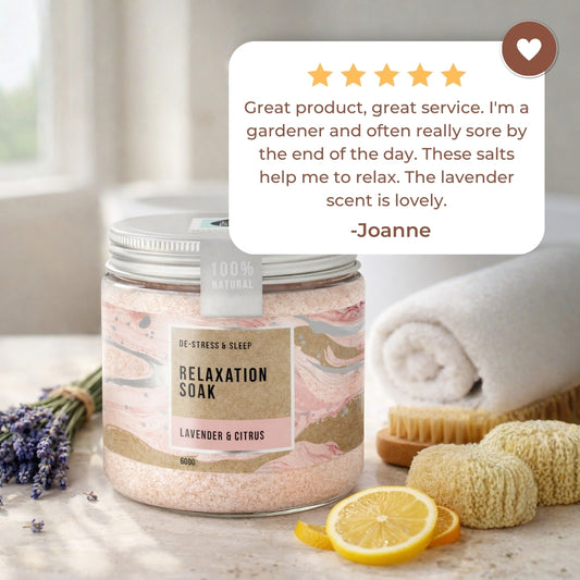 Relaxation Bath Soak 600g Jar
