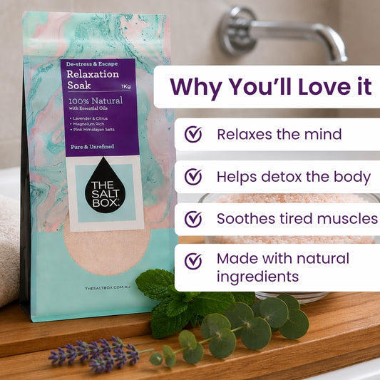 Relaxation Soak Bath Salts 1kg