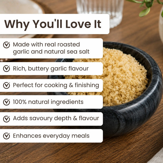Roasted Garlic Salt 120g Pouch