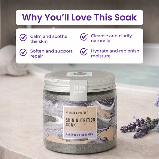 Skin Nutrition Bath Soak 600g Jar