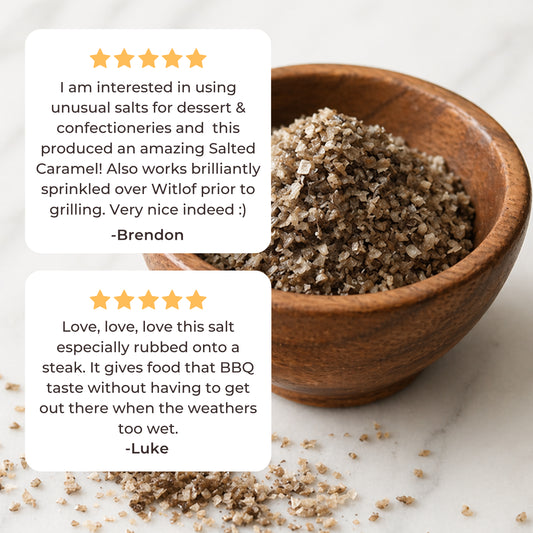 Smoked Applewood Salt 100g Pouch
