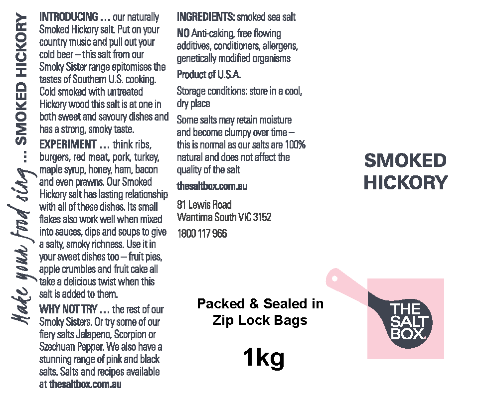Hickory Smoked Bulk Pack 1kg label