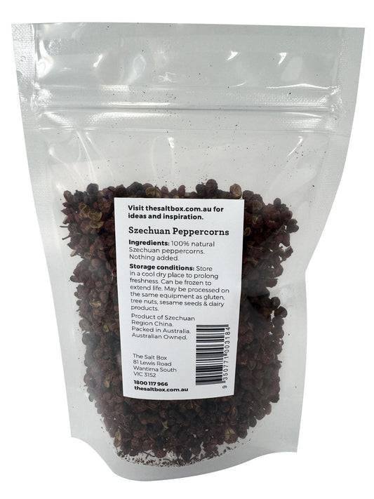 Szechuan Pepper 50g Pouch back