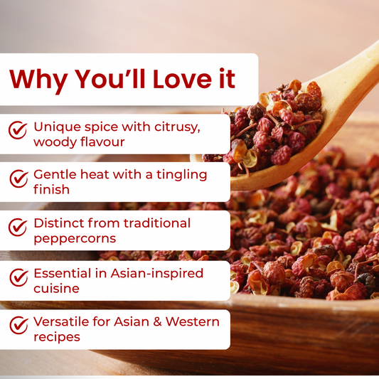Szechuan Pepper 50g Pouch