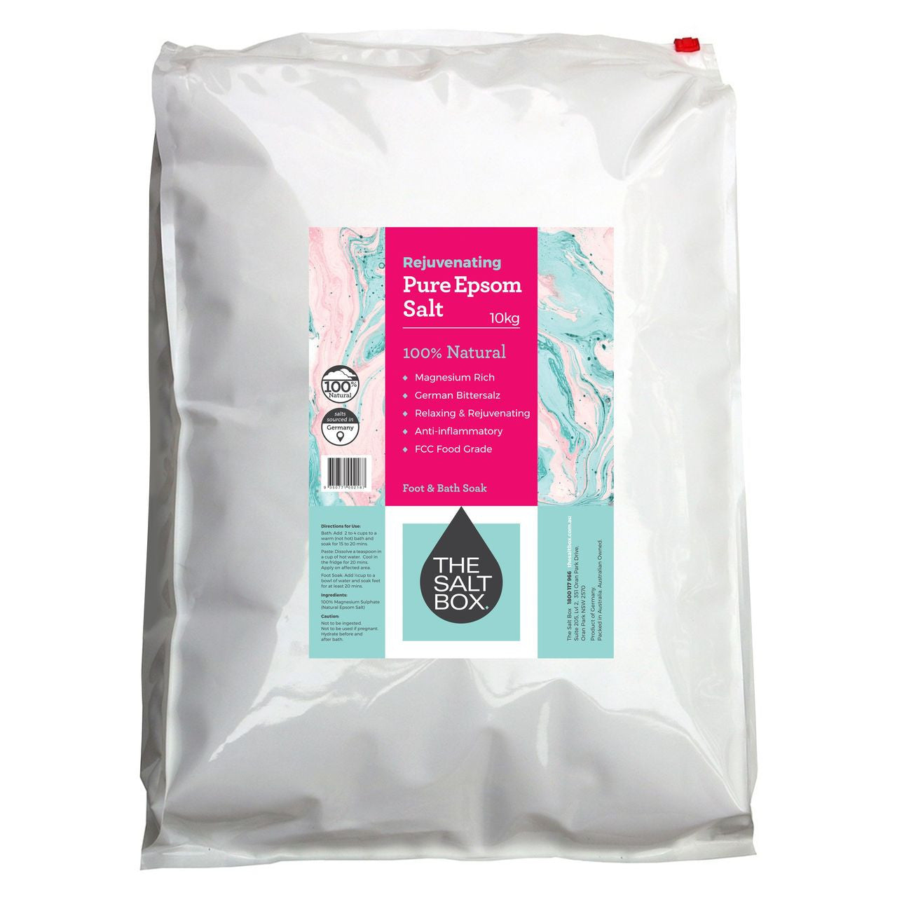10kg Natural Epsom Salt