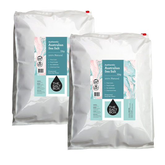 Australian White Sea Salt 20kg Food Grade