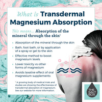 Zechstein magnesium transdermal