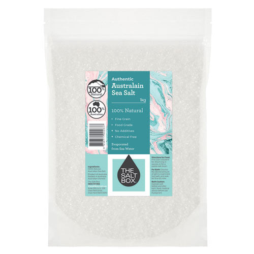 Australian White Sea Salt 1kg Food Grade