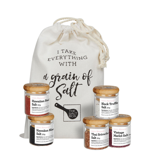 Gourmet Sampler Gift Set - Pick & Mix 5 (Now with Glass Jar & Bamboo Lid)