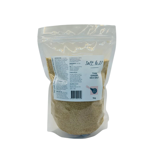 Thai Ginger Sea Salt 1kg bag