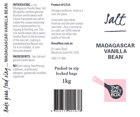 Vanilla Bean Bulk Pack 1kg