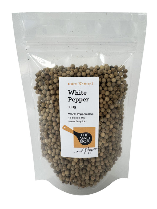 White Peppercorns - Whole 100g Pouch