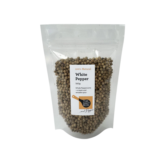 White Peppercorns - Whole 100g Pouch