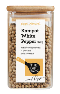Kampot White Whole Peppercorns