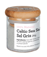 Celtic Sea Salt (Fine) 26g Sample Glass Jar